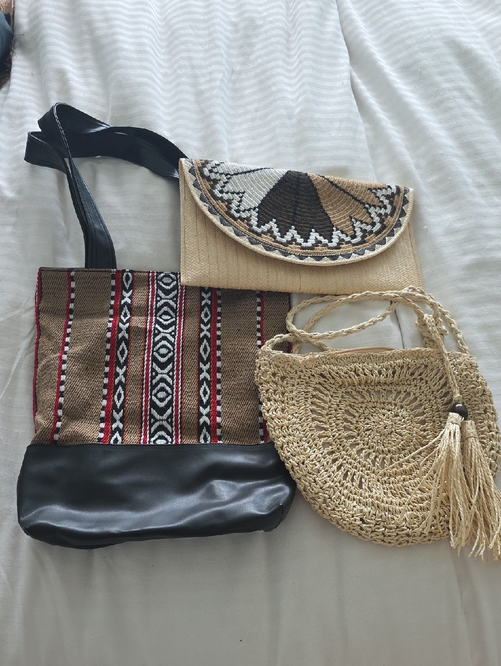 3 Summer Bags Lot